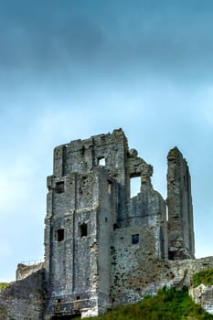 Remains of Corfe Castle - Corfe / Wareham, United Kingdom