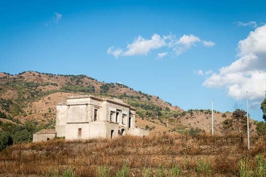 An old noble country house in Sicily Italy