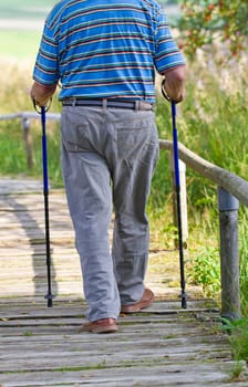 Hiking in old age