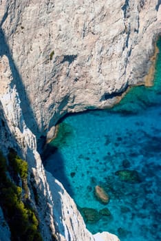 Cliff and sea - Zakynthos / Zante, Greece