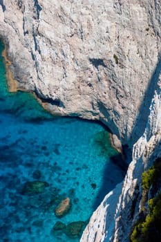 Cliff and sea - Zakynthos / Zante, Greece