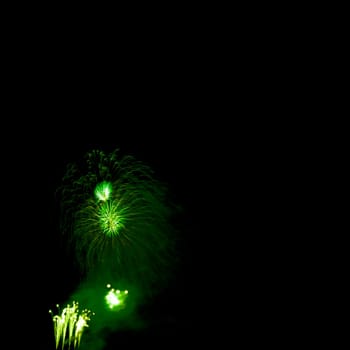 Fireworks display night - London, United Kingdom