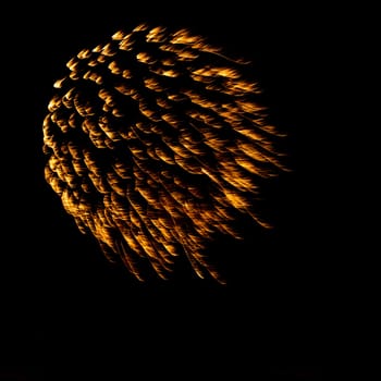 Fireworks display night - London, United Kingdom