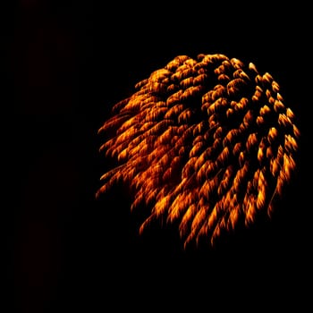 Fireworks display night - London, United Kingdom