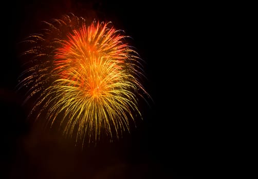 Fireworks display night - London, United Kingdom