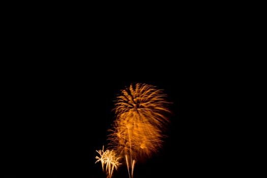 Fireworks display night - London, United Kingdom
