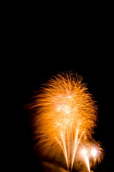 Fireworks display night - London, United Kingdom