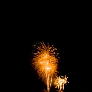 Fireworks display night - London, United Kingdom