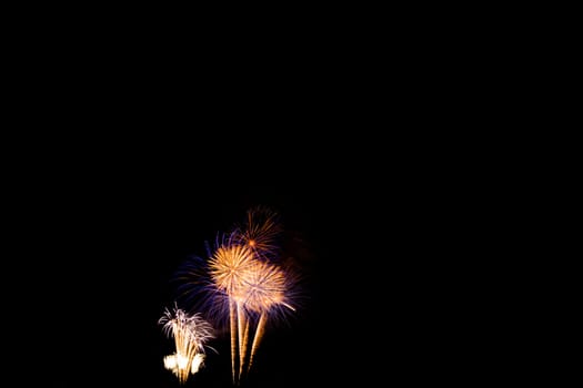Fireworks display night - London, United Kingdom