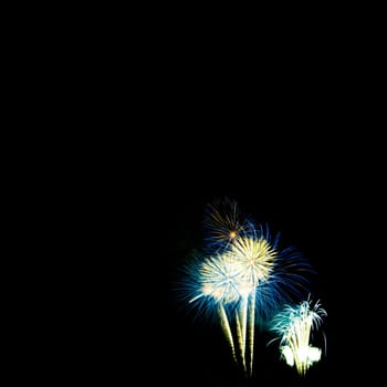 Fireworks display night - London, United Kingdom