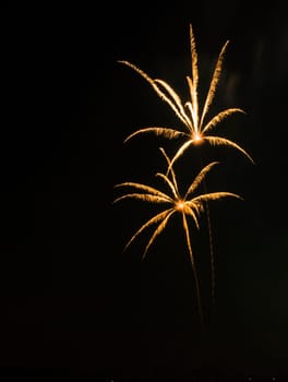 Fireworks display night - London, United Kingdom