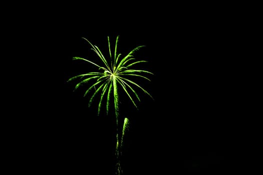 Fireworks display night - London, United Kingdom
