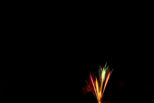 Fireworks display night - London, United Kingdom