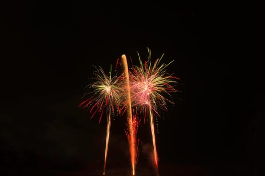 Fireworks display night - London, United Kingdom