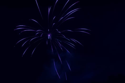 Fireworks display night - London, United Kingdom