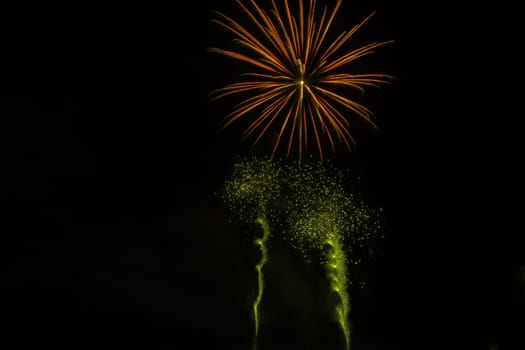 Fireworks display night - London, United Kingdom