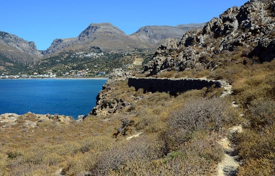 Hiking trail South Crete