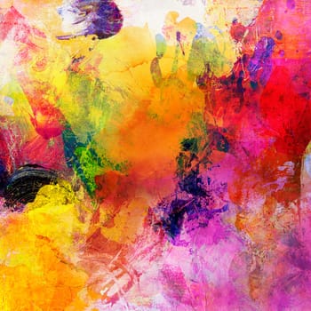 hand-painted color textures collaged with other abstract digitally edited image parts. Colors,background,summer,creative,colorful,leisure,hobby.