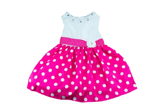 Dress for little girl with glittering stones