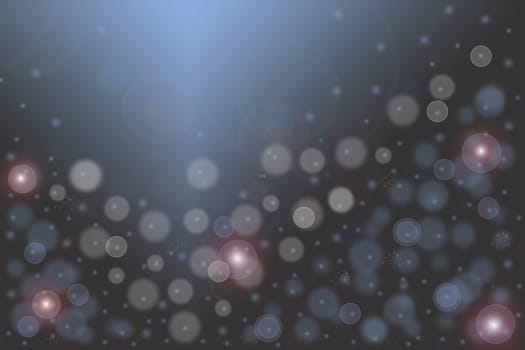 Beauiful abstract blue bokeh