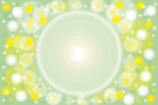 Abstract bokeh spring theme background
