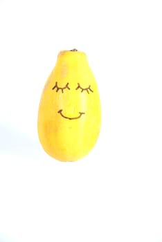 fruits with emojis