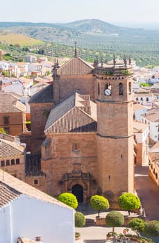 San Mateo church, Baños de la encina village, Jaen province, Spain