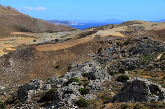 Landscape Chora sfakion crete