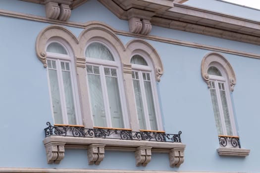 FARO, PORTUGAL  4th March, 2018 - Belmarco palace details located in Faro city, Portugal.