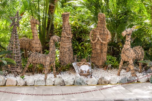 the nativity crib in santo domingo dominican republic
