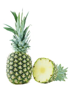 Pineapple isolated on white
