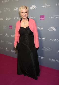 Birgit Lechtermann,. Presentation of the Gloria - German Cosmetics Award 2018 at the Hilton Düsseldorf