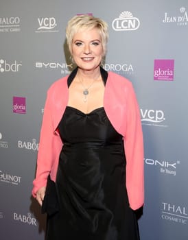 Birgit Lechtermann,. Presentation of the Gloria - German Cosmetics Award 2018 at the Hilton Düsseldorf