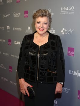 Marie Louise Marjan ,. Presentation of the Gloria - German Cosmetics Award 2018 at the Hilton Düsseldorf