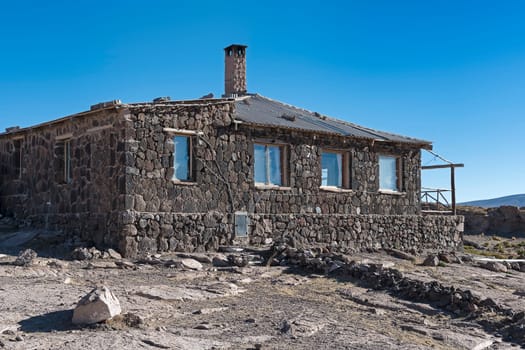 Hotel de Piedra at 3.716,00 m altitude,San Pedro de Quemes,Colchani,Potosí,Altiplano,Bolivia