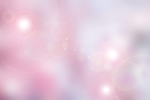 abstract romantic spring pink bokeh
