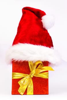 Christmas ornaments and gift box