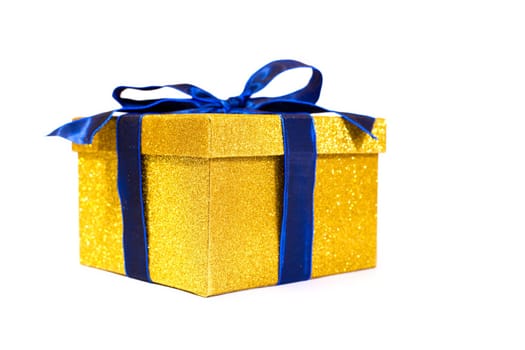 Christmas ornaments and gift box