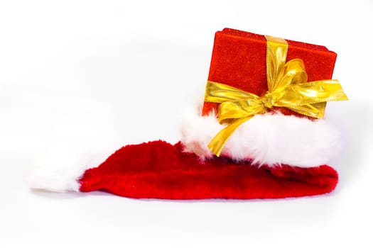 Christmas ornaments and gift box