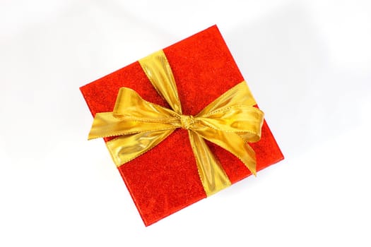 Christmas ornaments and gift box