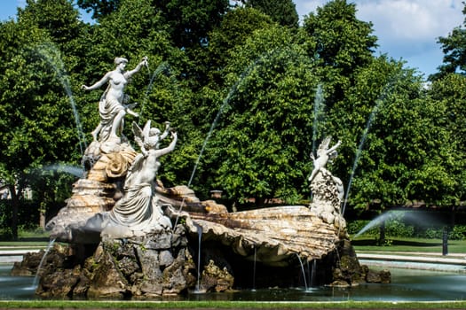 Fountain of Love by Thomas Waldo Story - Cliveden Gardens, Taplow, UK on 16th June 2017
