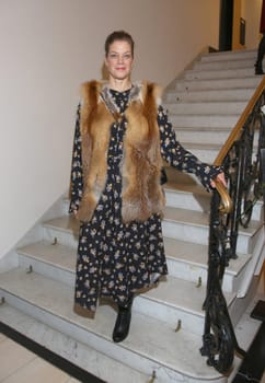Marie Bäumer,.at the annual Hamburg film brunch on the occasion of the 68.  International Film Festival in Berlin at the representation of the Free and Hanseatic City of Hamburg in Berlin.