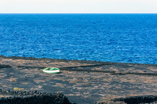Empty boat - Lanzarote, Canary Islands, Spain