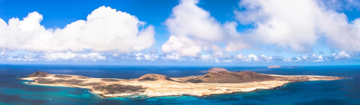 Volcanic Island La Graciosa - Lanzarote, Canary Islands, Spain