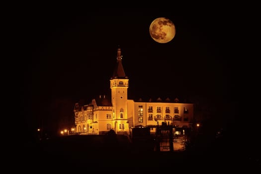An Old Castle in the Night, Czech Republick
