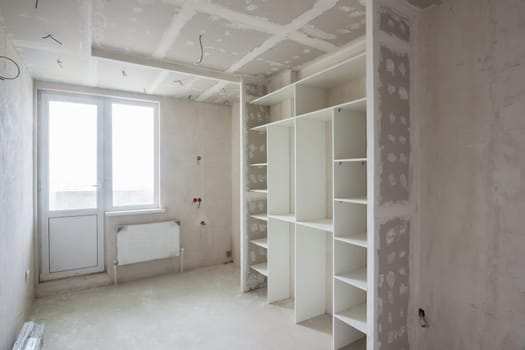 Repair in the bedroom, overall plan