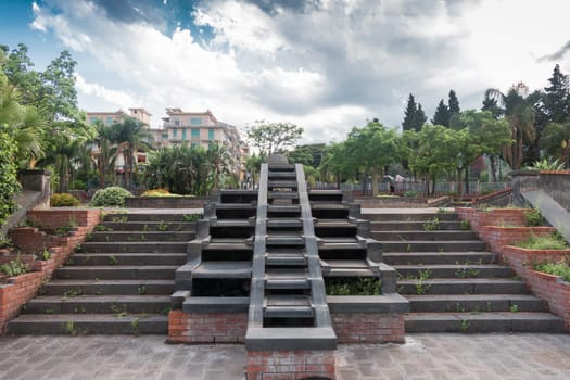 City Scape of Giarre in Sicily