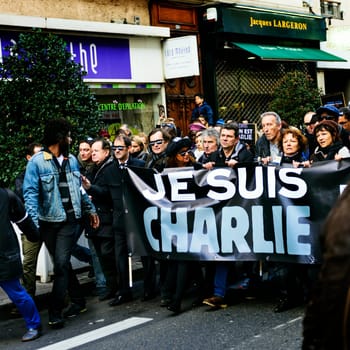 LYON, FRANCE - 11 JANUARY 2015