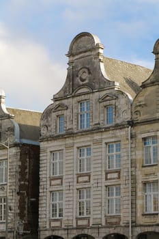 The townhall and the Grand place in the French Arras