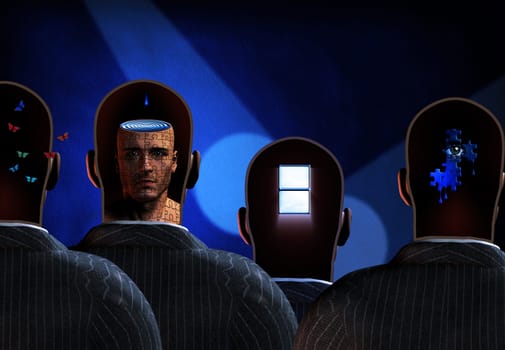 Men reveal mind